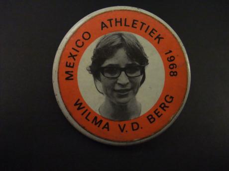 Wilma van den Berg voormalige Nederlandse sprintster.( atletiek) Olympische Spelen Mexico 1968